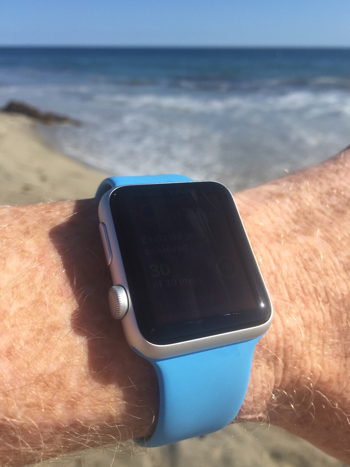 taking apple watch in water